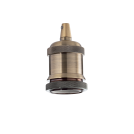 IDEAL LUX - accessory PORTALAMPADA E27 GHIERA OTTONE BRUNITO 249216