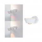 PAULMANN - LED Аплик  70946  SABIK ⚡ IP44 ⚡ 2700K ⚡ 800lm / 390lm ⚡ 230V⚡ 9 / 4W dimmable ✴ Бял мат