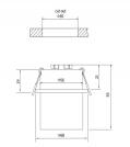 MAYTONI - Луна REIF  DL050-01B GU10, 50W (1)