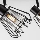 RABALUX - Спот 73068 EMERENCIA ⚡ E14 ⚡ 2 x MAX 40W ⚡ 230V ⚡ IP20 ✴ Черен (3)