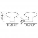 FARO -  wall lamp  IP44 BLUB'S 74432A-03  Е27, 15W (1)