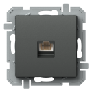 TEM - Socket RJ45 UTP cat. 5e color Anthracite Logiq KQ37ATXO