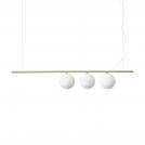 IDEAL LUX - Пендел 282114 PERLINE SP3 OTTONE