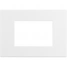 BTICINO - HW4803AW Cover plate Axolute Air 3 modules - opaque white - painteable