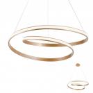 REDO GROUP - Пендел TORSION 01-1891  LED 40W D750 4000K BRONZE