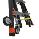 LITTLE GIANT - COMPACT CAGE, 6'-10' Model - ANSI Type IAA - 375 lb Rated, Fiberglass Adjustable Enclosed Elevated Platform 19506-244 (7)