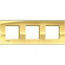 BTICINO - LNA4802M3OA Square cover plate 3х2modules - ice gold