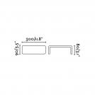 FARO - BRACKET LED Dark grey wall lamp Ref.72272 IP44 (3)