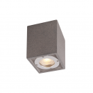 ACA LIGHTING - Луна за външен монтаж MK163130SB IP65 GU10 BLACK CEMENT 