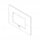 VIMAR - 09673.02 cover plate - 3 centered module ivory color NEVE UP (2)