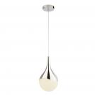 SEARCHLIGHT - Пендел WAVE TEARDROP 5871CC LED 15W, 1120lm, 4000K