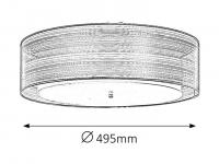 RABALUX - CEILING LUMINAIRE 2634 Anastasia E14 (3)