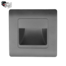 EMITHOR - 70439 STEP LIGHT LED/1W,4000K, DARK GREY