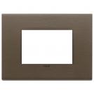 VIMAR - 22653.12 - Eikon Exe Рамка 3М италиански стандарт Brushed dark bronze