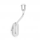 FARO - ETERNA Chrome structure wall lamp with right reader 24006