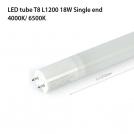 2R - LED ТРЪБА T8 L1200 едностранно захранване 230V 18W T8 4000K 1800Lm	 270°