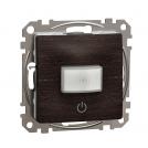 SCHNEIDER ELECTRIC - SDD181504 Sedna Design & Elements - motion sensor 160°, 10A, wenge