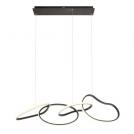REDO GROUP - Chandelier 01-3390 black 3000K/4500K/6500K