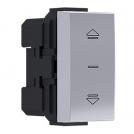 ACA LIGHTING - MODYS BLIND SWITCH SILVER 1 M. 2P 10AX 250VAC IP20 10101312478