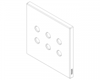 VIMAR - Рамка тройна антрацит 3Mx6 BS Tondo anthracite grey - 22695.RN.03 (2)