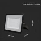 V-TAC - 100W LED Прожектор SAMSUNG Чип G2 SMD Черно Тяло 3000К SKU: 21412 (5)
