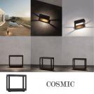 NOVA LUCE - Градински стълб   Д:23, Ш:8.6, В:20 см.    9030589   COSMIC ⚡ LED 8W ⚡ 407Lm ⚡ 3000K ⚡ 220-240V ⚡ IP65 ✴ Тъмен антрацит 