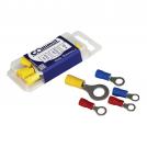 COmmel - Кабелна обувка тип ринг ф4.3мм за кабел 1.5-2.5мм2 в блистер 25 бр. Commel 365-883