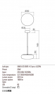 REDO GROUP - Пендел UBIS 01-2233 LED 25W, 2575lm, 3000/4000/5000K, dimmable (1)