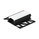 EGLO - RECESSED PROFILE 4 black 1m. 99497