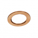ACA LIGHTING - FALKORBR ROUND POLISHED BRASS PLASTIC RING FOR FALKO7R