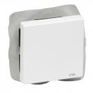 SCHNEIDER ELECTRIC -  MTN432025 Rocker IP44, active white, glossy, System M