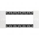 BTICINO - KA4806MW 6 modules Living Now Plate - pixel - material: technopolymer