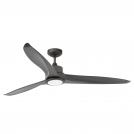 FARO - TONIC LED Brown ceiling fan with DC motor 33552WP