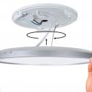PAULMANN - LED Панел 71029 LED Panel Atria Shine Backlight IP44 rund 420mm◾ 22W◾ 2300lm ◾3000K✴Дърво (5)