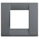 VIMAR - 17092.46 - Classica plate 1-2M metal slate grey
