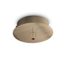 IDEAL LUX - ceiling cup ROSONE METALLO 1 LUCE Ottone Brunito 249261