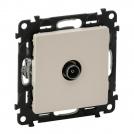 LEGRAND - 7 532 51 Male TV star socket Valena Life - attenuation 1 dB - with cover plate - ivory