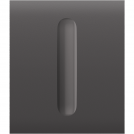 AJAX - Front panel for Smart dimmer central, gray, CenterButton 98588.256.GR1