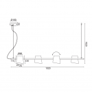 ACA LIGHTING - Пендел EF27P4102CH (1)