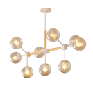 ELMARK - ISABEL CHANDELIER 9XE27 WHITE - 955ISABEL9