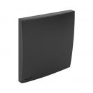 EFAPEL - Face plate for Switch with key symbol BLACK 90604 TPM LOGUS 90