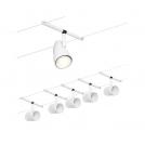 PAULMANN - 94467  CorDuo cable system Cup basic set ✴GU5.3 max. 5x10W ~230/12V✴ matt white/chrome