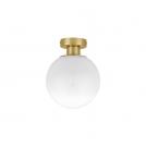 NOVA LUCE - Ceiling lamp D:20, H:25.5 cm.    9028840  VITA ⚡ LED E27 ⚡ 1x12W ⚡ 230V ⚡ IP20 ✴ Gold/White 