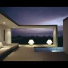 FARO - VERSUS-E White table lamp Ref.74423 IP44 (3)