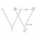 ACA LIGHTING - YL22P2BK (2)