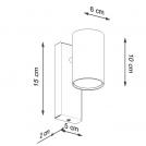 SOLLUX - Wall lamp UTTI SL.1076 white (4)