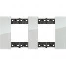 BTICINO - KA4802M2DA 2+2 modules Living Now cover plate - sky