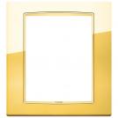 VIMAR - 20668.G24 - Classic plate 8M Galvan.polished gold 