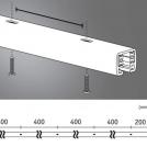 PAULMANN - Бяла шина  95641  URail  Rail 2m. ~ 230V  	max. 1000W (2)
