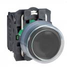 SCHNEIDER ELECTRIC - Push button black with a lid 1NO Ø22mm XB5 XB5AP21